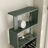 Furniture of America Thane Modern 4-tier Bar Cabinet with Bottle Wine Rack