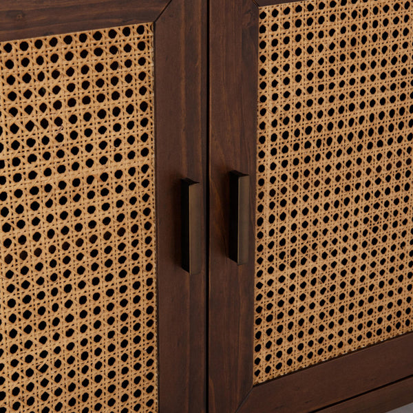 Genie Solid Wood 4 - Door Sideboard