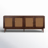 Genie Solid Wood 4 - Door Sideboard