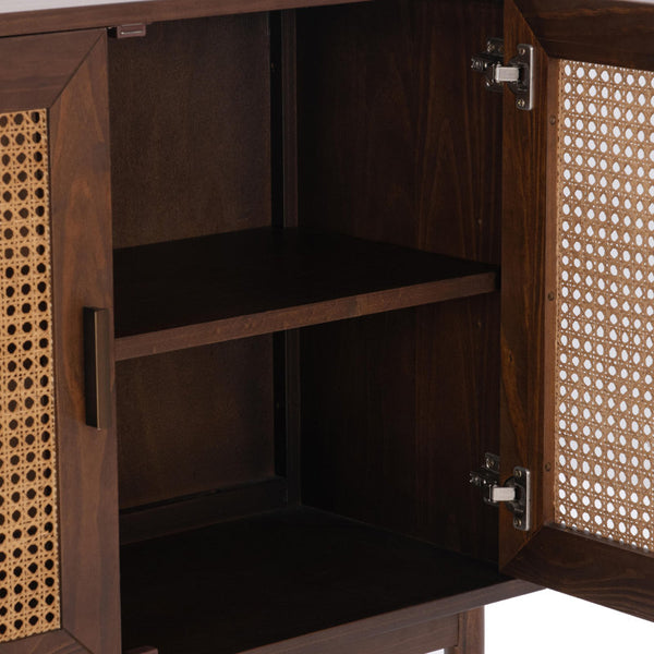 Genie Solid Wood 4 - Door Sideboard