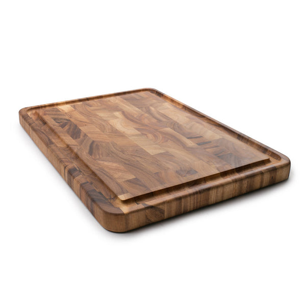 Gourmet Acacia Wood End Grain Prep Cutting Board