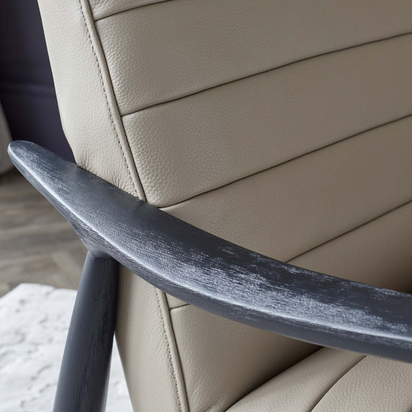 Greyson Natural Leather Accent Chair