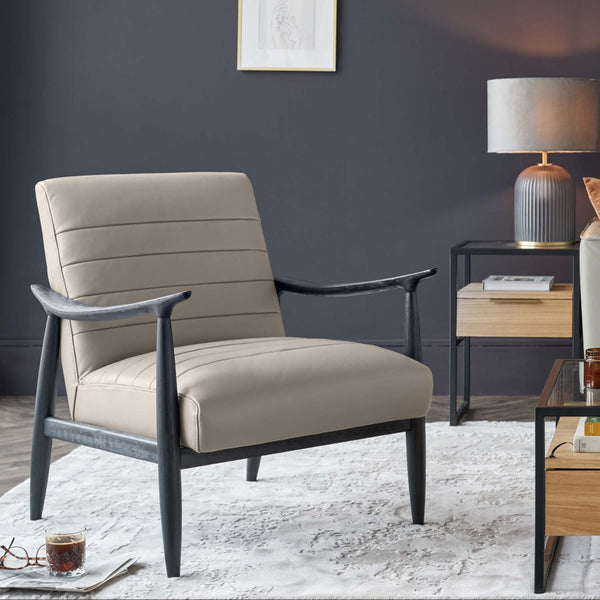Greyson Natural Leather Accent Chair