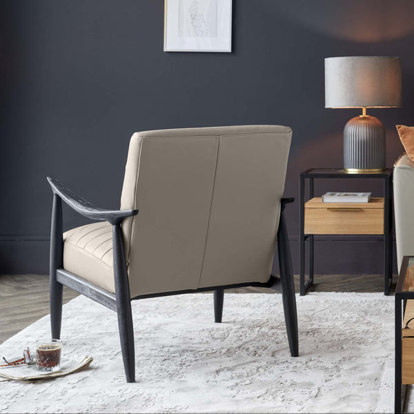 Greyson Natural Leather Accent Chair