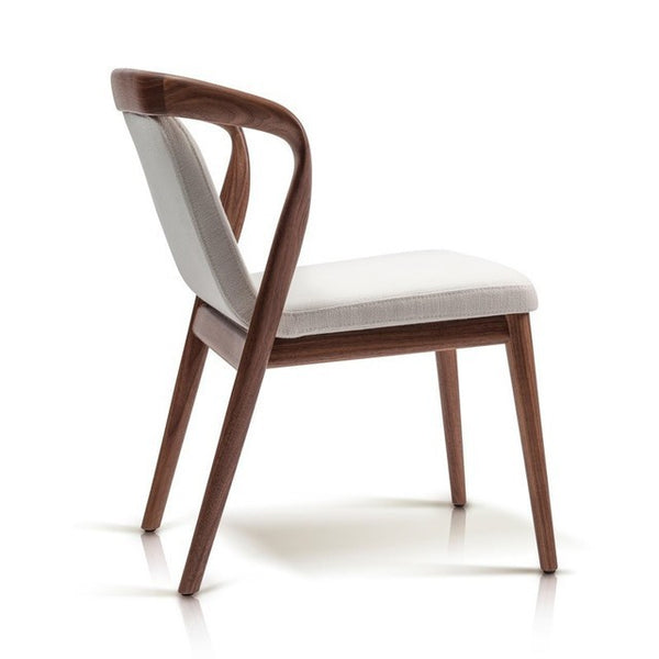 Modern Simple Ash Wooden Unique Backrest Customize Fabric Dining Furniture Dining Chairs Cafe Chairs
