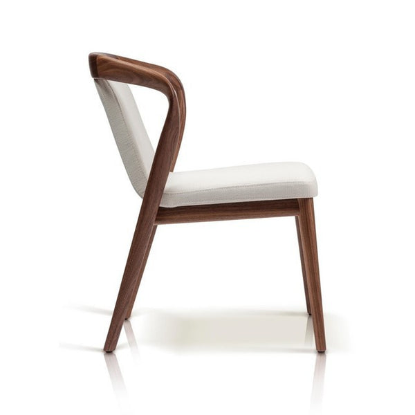 Modern Simple Ash Wooden Unique Backrest Customize Fabric Dining Furniture Dining Chairs Cafe Chairs