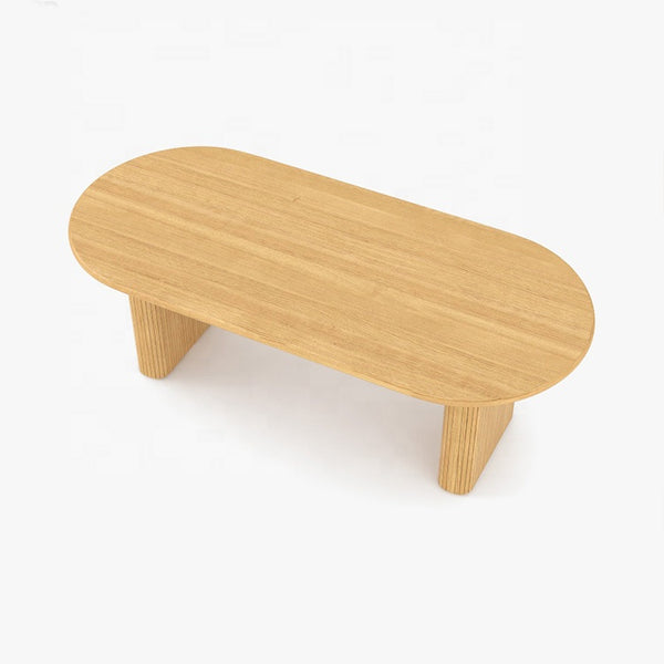 Dining Room Furniture Solid Wood Dining Table Nordic Style Wooden Oval Table