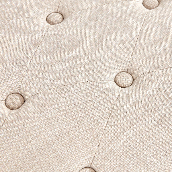 Entryway Shoe Bench Storage Bench Fabric Solid Wood, 43-inch Upholstered Bench for Living Room, Bedrooms