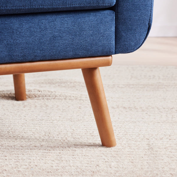 Tufted-Fabric-Upholstered-Accent Chair