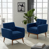 Tufted-Fabric-Upholstered-Accent Chair
