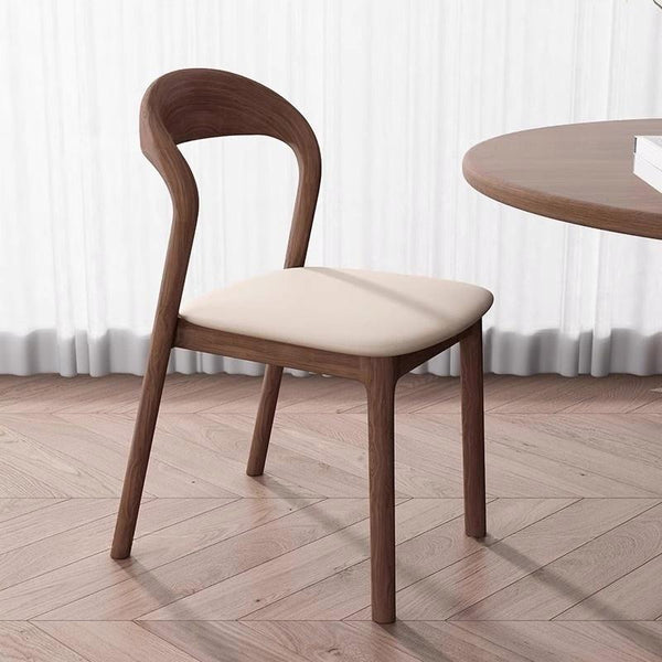 Nordic Simple Designer Dining Chair for Home Restaurant Coffee Shop Wine Solid Ash Wood for Hotels and Schools