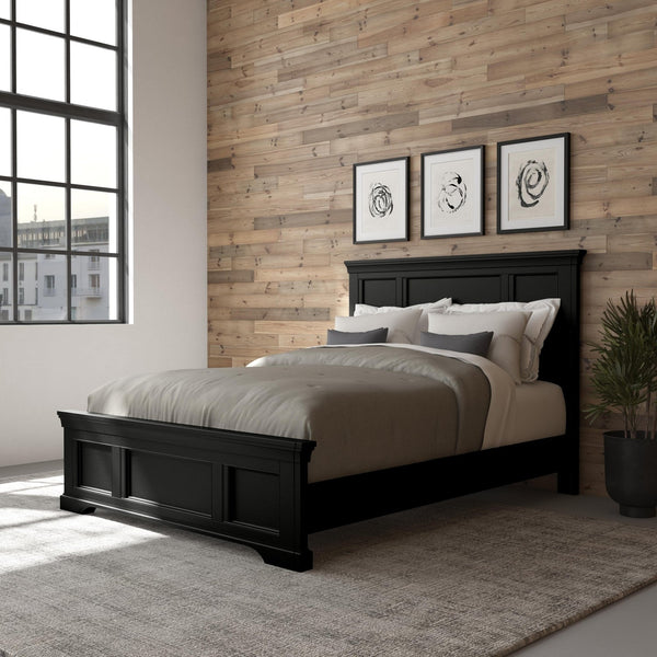 Homestyles Bedford Black Queen Bed