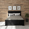 Homestyles Bedford Black Queen Bed