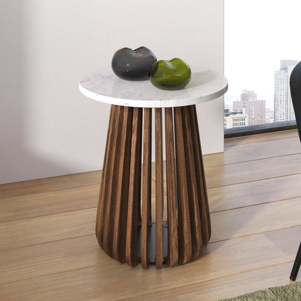 Kendall Marble Top End Table