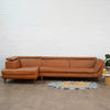 Libero Leather L-Shaped Sofa