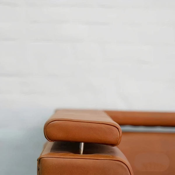 Libero Leather L-Shaped Sofa