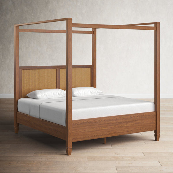 Lakemore Cane Canopy Bed