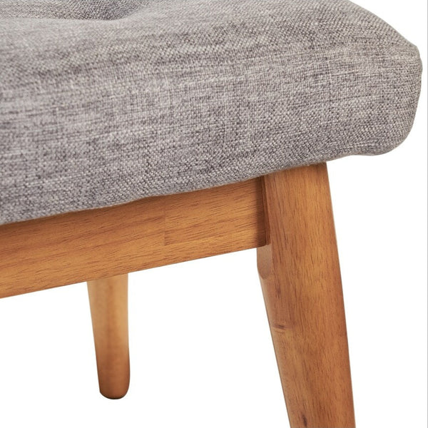 Crosley Landon Upholstered Bench In Acorn - 43.25 "W x 16 "D x 16.88 "H