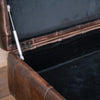 Chesterfield Leather Center Table