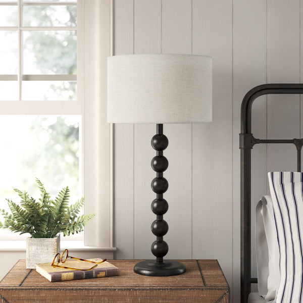Levy Solid Wood Table Lamp