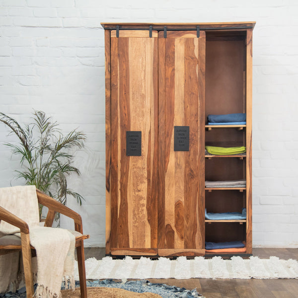 Duraster Locomo Wooden Wardrobe #4