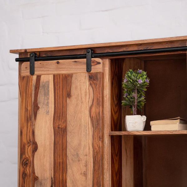 Duraster Locomo Solid Sheesham Wood Wardrobe #9