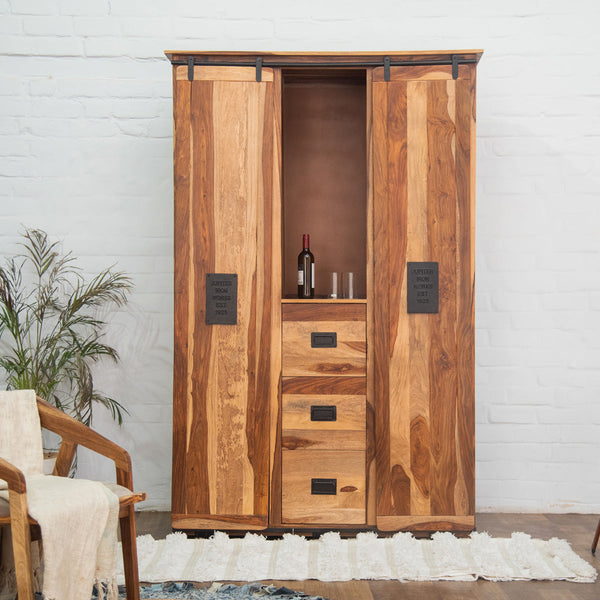 Duraster Locomo Wooden Wardrobe #4