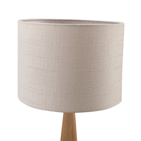 Manveen 20" Natural Solid Wood Table Lamp (Set of 2)