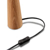 Manveen 20" Natural Solid Wood Table Lamp (Set of 2)