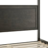 Martha Stewart Hayes Wooden Canopy Platform Bed With Headboard And Footboard