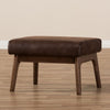 Mid-Century Ottoman by Baxton Studio