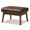 Mid-Century Ottoman by Baxton Studio