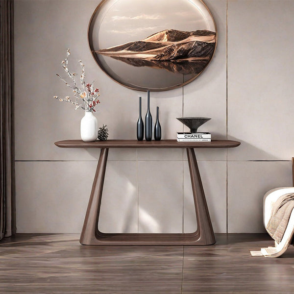 Minimalist Solid Wood Console Table