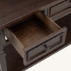 Omeara 50" Console Table,entryway table,Sofa Table with three top drawers