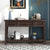 Omeara 50" Console Table,entryway table,Sofa Table with three top drawers