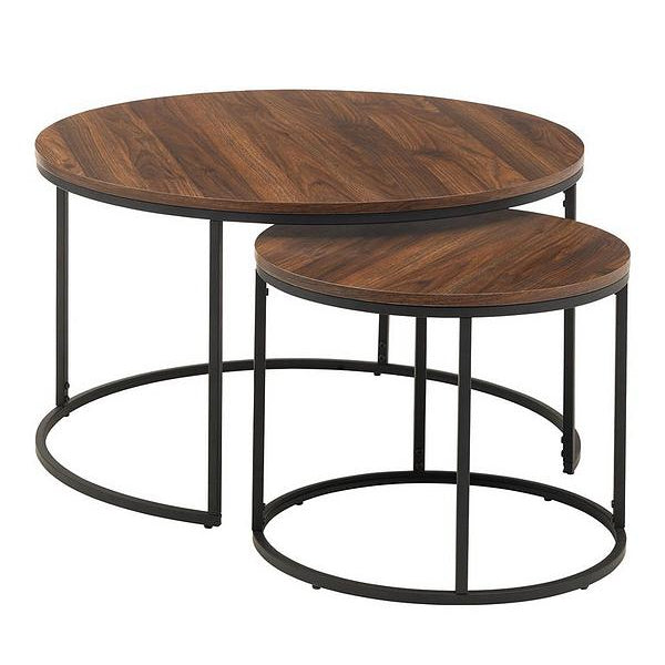 Bellini Round Nest of 2 Tables