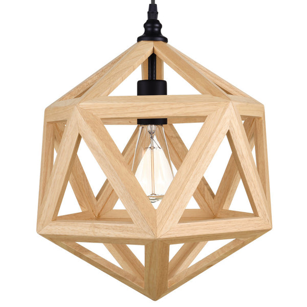 Pang 1 - Light Natural Single Geometric Pendant