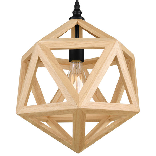 Pang 1 - Light Natural Single Geometric Pendant