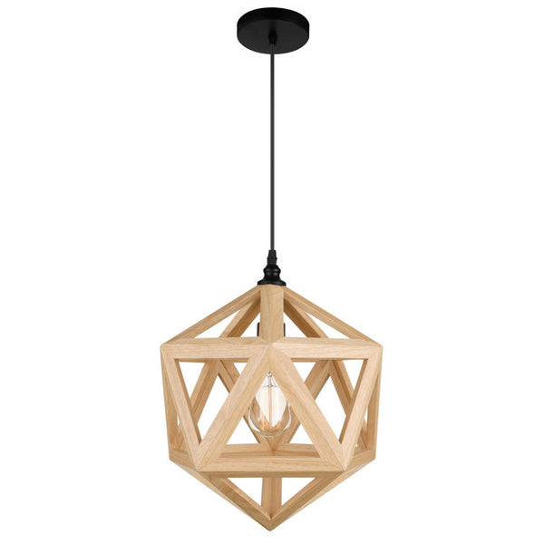 Pang 1 - Light Natural Single Geometric Pendant