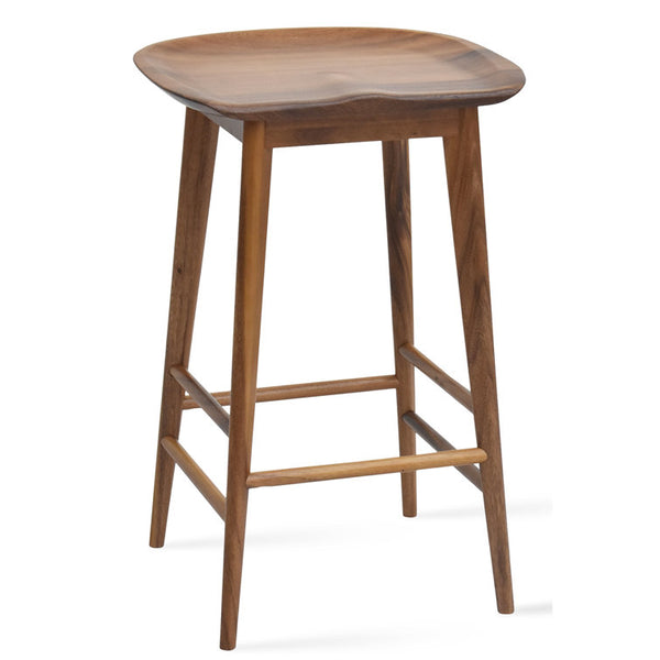 Pedrick Solid Wood Counter Stool