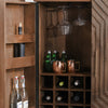 Quince 36'' Solid Wood Bar Cabinet