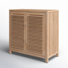Rosalie 20'' Solid Wood Bar Cabinet