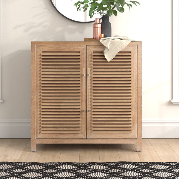 Rosalie 20'' Solid Wood Bar Cabinet