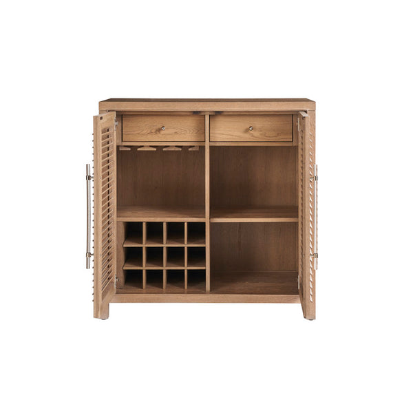 Rosalie 20'' Solid Wood Bar Cabinet
