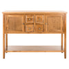 SAFAVIEH Milenija Oak Finish Storage Sideboard - 45.7" x 15" x 34"