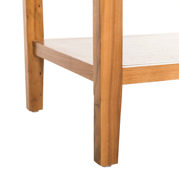 SAFAVIEH Milenija Oak Finish Storage Sideboard - 45.7" x 15" x 34"