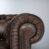 Adela Leather Chesterfield Sofa Set