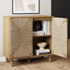Shellie 31" Wide Rubberwood Wood Sideboard Set or TV Stand