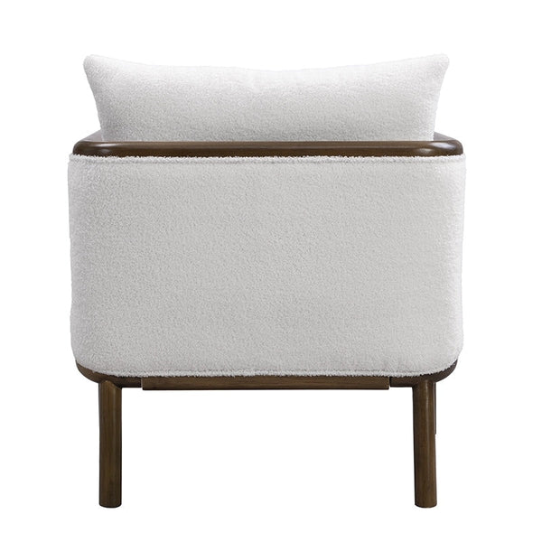 Sherpa Fabric Accent Chairs (Set of 2)