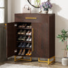 Modern Shoe Cabinet with a Drawer and 5 Adjustable Shelves